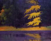 菲利克斯瓦洛东 - The Lake in the Bois de Boulogne